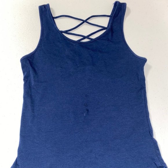 Hearts & Hips Womens Criss Cross Tank - Picture 1 of 2